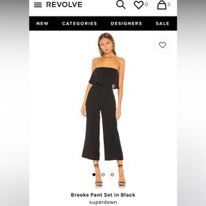 REVOLVE BROOKE Pant set in Black